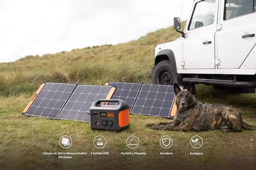 Kit Estacion De Energia Portatil Jackery 500w + Panel 100w
