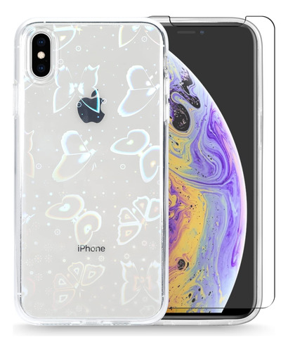 Compatible Con   Xs Max Case   Bling Glitter Rainbow Bu...