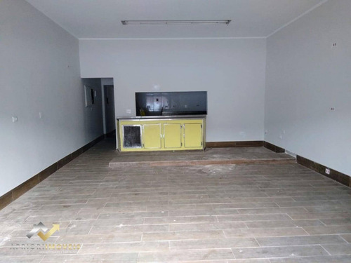 Salão Para Alugar, 80 M² Por R$ 6.000/mês - Pinheiros - São Paulo/sp - Sl0177