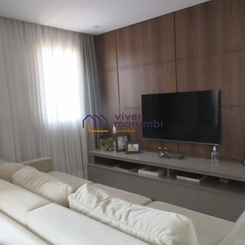 Imagem 10 de 15 de Lindo Apartamento! Bem Iluminado E Muito Verde! Morumbi - Nm2324