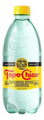 Topochico Agua Mineral De Plástico Sin Botella Pack 24