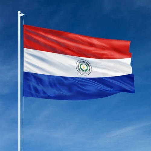 Bandera De Paraguay Medida  90cm X 150cm