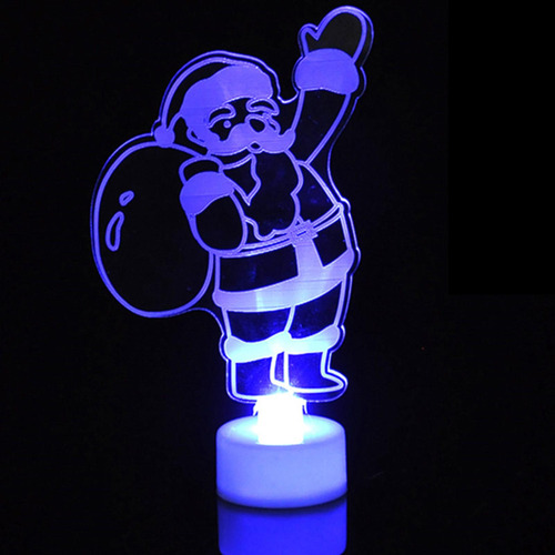 4 Conjunto De Luzes De Natal Brilhantes 4 Peças