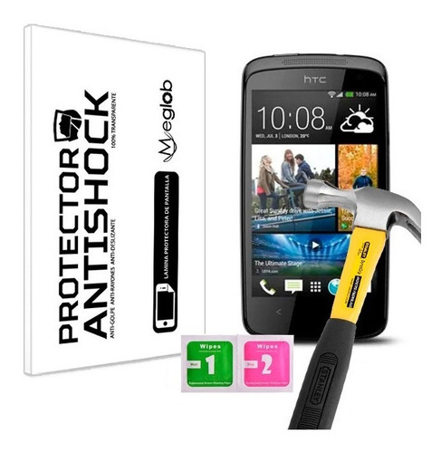 Protector De Pantalla Antishock Htc Desire 500