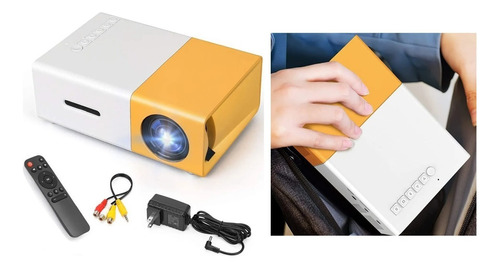 Mini Proyector Led Portatil Hdmi Vga Usb Sd Rca Parlante