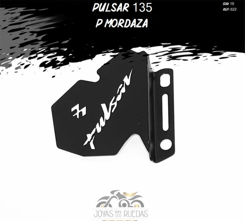 Protector Mordaza Caliper Partes Lujo Moto Pulsar 135