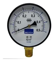 Comprar Manometro Beyca 100mm Rosca 1\u002F2 Salida Inferior 0,5 Kg