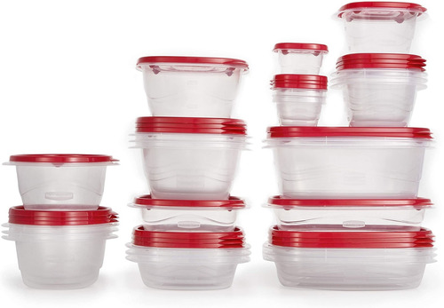 Rubbermaid Almacenar Alimentos Contenedor Recipiente Trastes