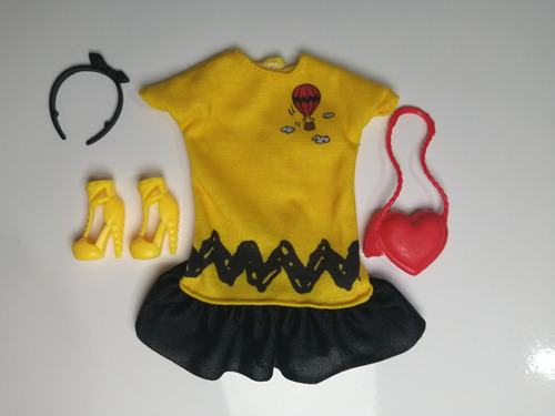 Ropa Para Barbie - Peanuts Snoopy - 