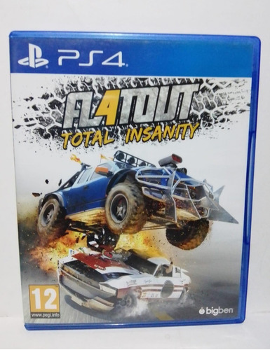 Juego Ps4 Original Físico Flatout 4 Total Insanity