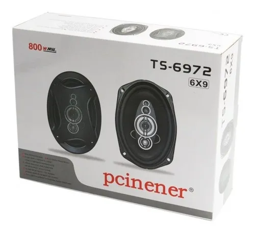 comprar Parlantes Auto Pcinener Ts-6972 800w De Poder Auto Parlante Color Negro