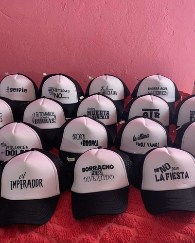 10 Gorras Trucker Despedidas De Solteros Cumpleaños Etc