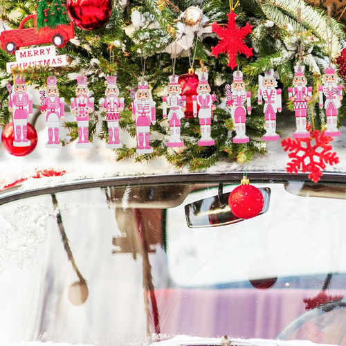 / 36 Adornos De Cascanueces Navideños For Árbol De Navidad