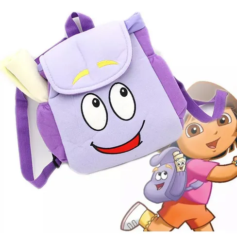 Mochila Dora La Exploradora Bag Aventura Color Violeta