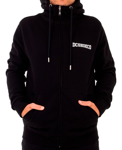 Campera Dc Lifestyle Hombre Riot 2 Negro Blw