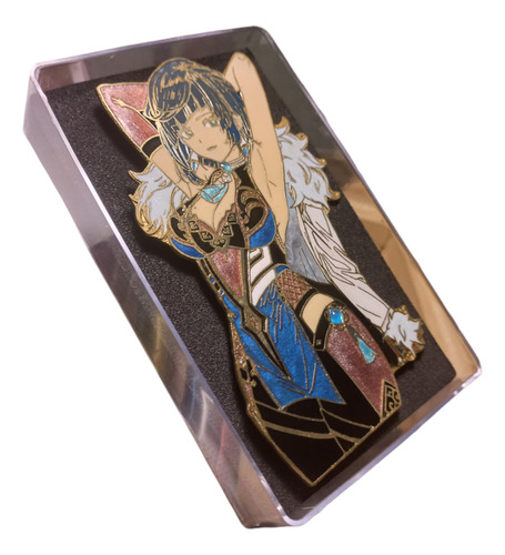 Broche Pin Prendedor Genshin Impact Yelan Anime Gigante