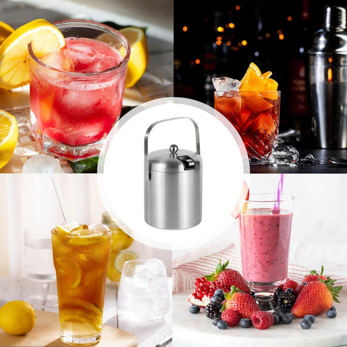 Wf Balde Leite Balde Gelo Recipiente Duplo Para Bebidas