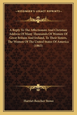 Libro A Reply To The Affectionate And Christian Address O...