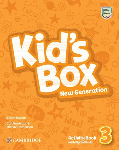 Kid's Box New Generation 3 - Act. W/dig.pack - Caroline, Mic