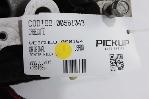 Cabeçote Hilux Srv 05-15 (Usado)