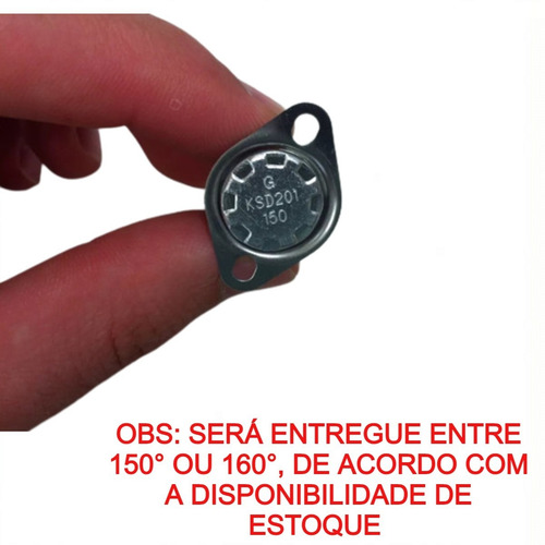 Imagem 6 de 7 de Termostato Magnetron 160ºc Microondas Electrolux Mef41 Mec41