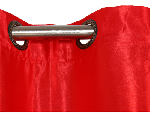 Cortina Perforada El 100x250cm Rojo