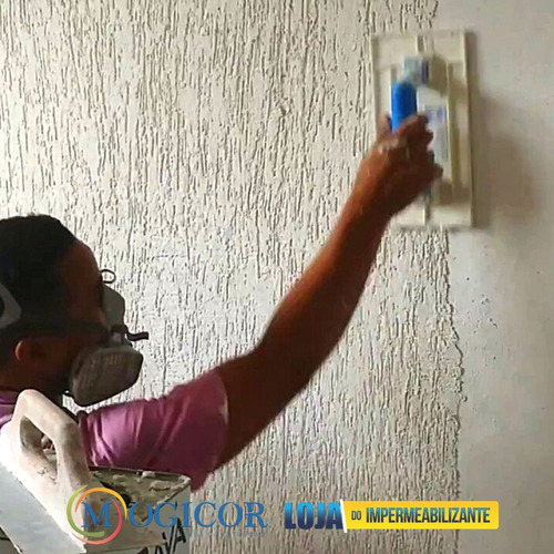 Imagem 8 de 9 de 20.k.g Granitina Grafiato Parede Textura Argamassa Malha 10