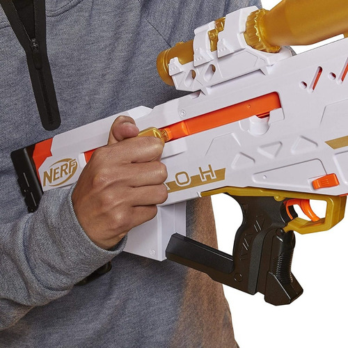 Imagen 6 de 6 de Nerf Ultra Pharaoh Blaster Con Detalles Dorados Premium