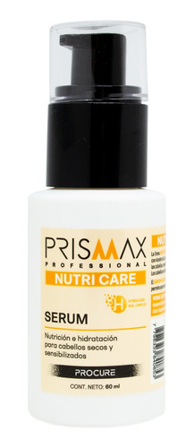 Prismax Nutri Care Serum Nutritivo Para Cabello Seco 60ml 3c