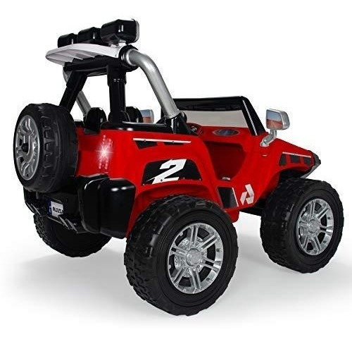 Montable Eléctrico Monster Car 24v Injusa Infantil Rojo