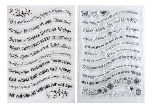 2 Hoja Diferente Estilo Diseño Navideño Texto Ingl  Merry