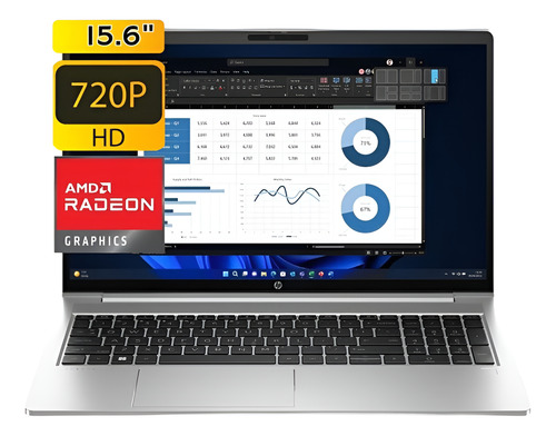 Laptop Hp Probook 455 G10 15.6 Hd Amd Ryzen 3 8gb 512gb W11p