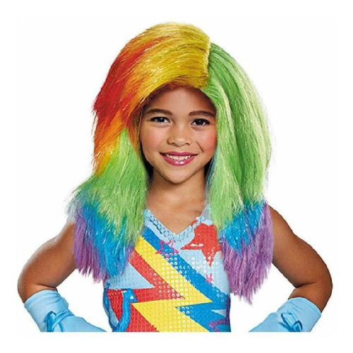 Disfraz Rainbow Dash Movie Child Wig