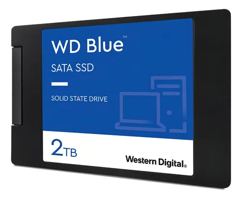 Ssd 2tb 2.5 Sata 3 560mb/s Leit- 520mb/s Grav Wdblue Sa510 Wds200t3b0a Western Digital