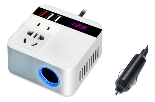 Imagen 2 de 9 de Inversor De Potencia Convertidores De 12v/24v A 110v/220v
