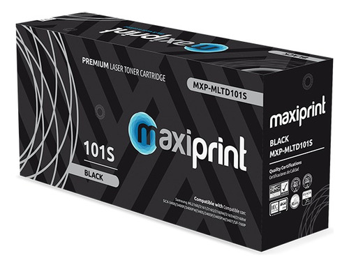 Cartucho De Toner Maxiprint Compatible Con Sansung Mlt-d101s