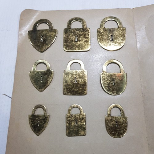 Antiguos Candados Muestrario Vendedor 1920 Mag 59621 (Usado)