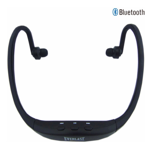 Audifono Sport Bluetooth Everlast Head Rock Modelo Ev6826.