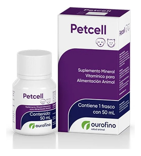 Suplemento Vitamínico Petcell 50 Ml Perros Gatos