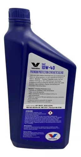 Aceite sintético STP 10W40 Synthetic 1 litro