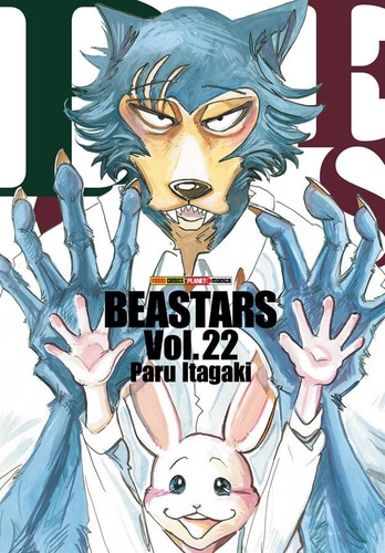 Beastars Vol. 22, de Itagaki, Paru. Editora Panini Brasil LTDA, capa mole em português, 2022