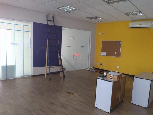 Imagem 1 de 11 de Sala Comercial Para Locação, 110 M² - Vila Valparaíso - Santo André / Sp - 97004