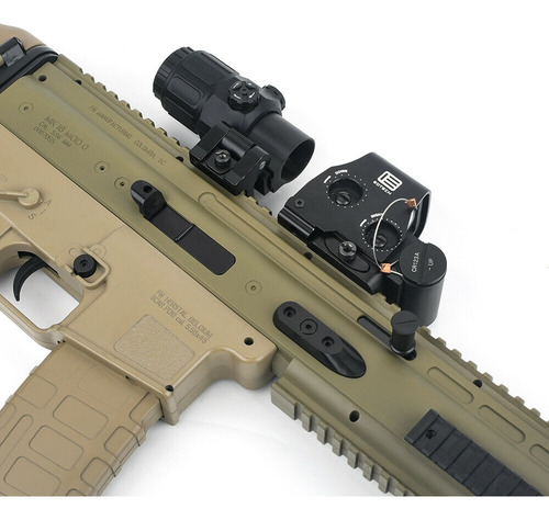 Mira Tactica Holografica Hibrida Eotech 558 Con Lupa G43