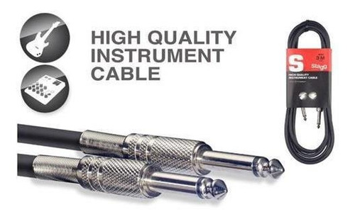 Imagen 3 de 3 de Cable Guitarra 3 Metros
