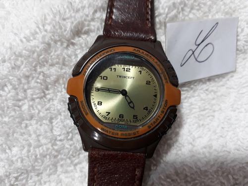 Relógio Casio Twincept Awx 11 - Único E Raro ! (Usado)