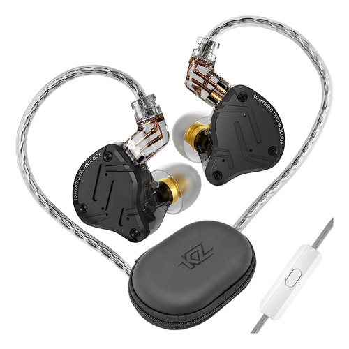 Audífonos Kz Zs10 Pro X Con Micrófono Monitores In Ear Hifi