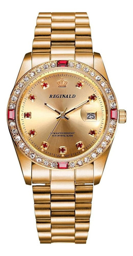 Gosasa Luxury Unisex Watches Crystal Diamond Stainless Steel