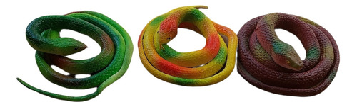 Serpientes Culebras Set 3 De Goma