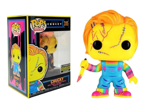 Funko Pop Chucky #315 Blacklight Bride Of Chucky