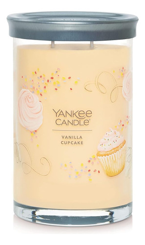 Yankee Candle Vanilla Cupcake Perfumado, Firma 20oz Large Tu